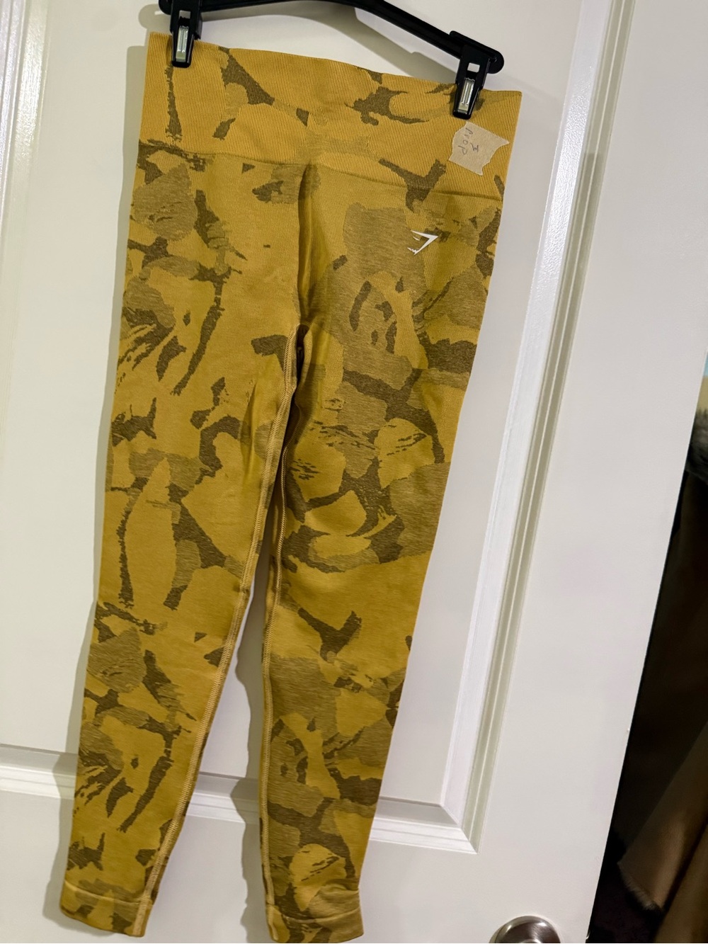 Gymshark WomenMustard Camo Leggings